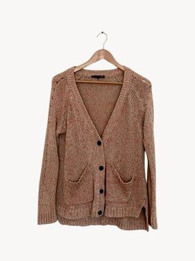 Rag and Bone Tan Knit Cardigan, Size: M